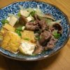 減塩　牛肉と厚揚げのすき焼き風煮物レシピ